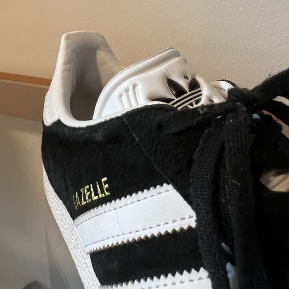 Black Adidas Gazelle Shoes - Picture 7 of 7